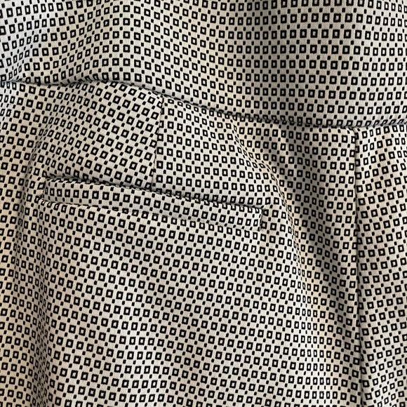 Skinny ankle pant with tiny checked pattern - Picture 3 of 6